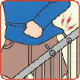 突出部による引っ掛かり